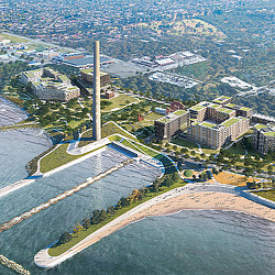 The Avon Lake Renewable Master Plan on the Lake Erie waterfront