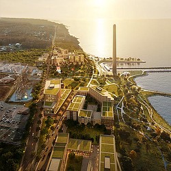 Avon Lake power plant redevelopment rendering