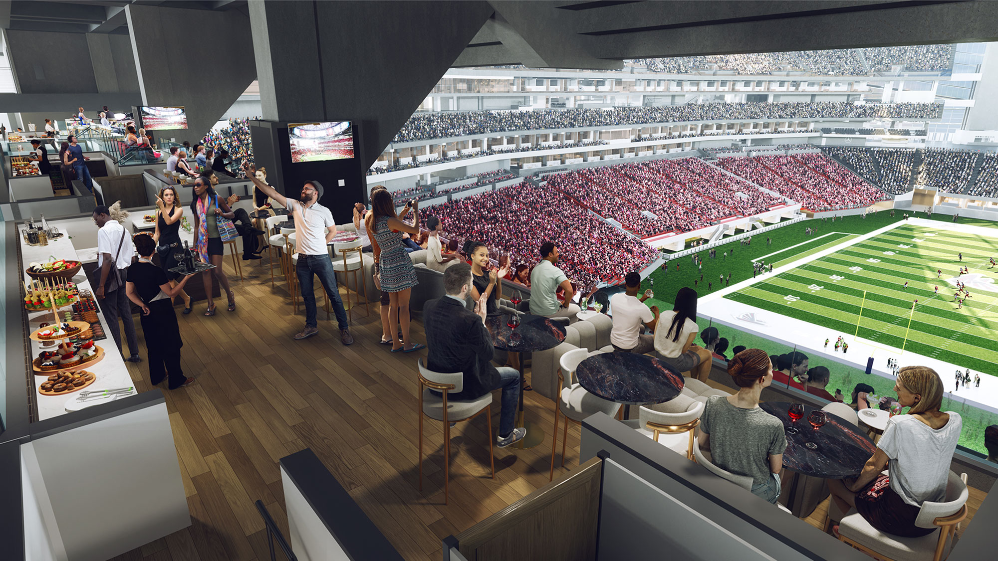 Fans Are Hungry for New Seating Options at Sports Venues