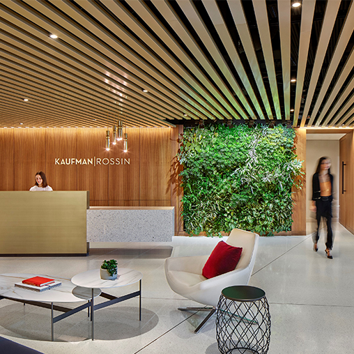 Kaufman Rossin Miami Office reception