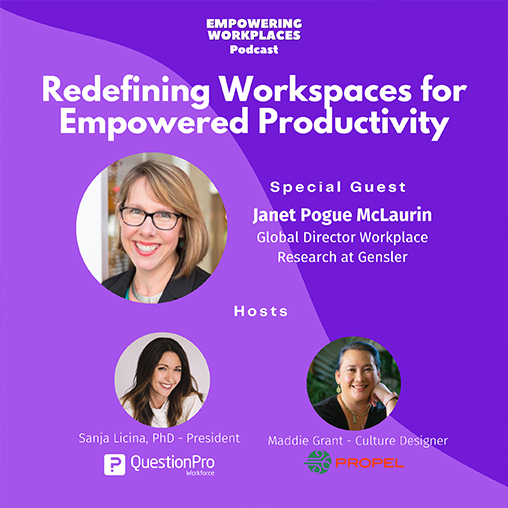 Empowering Workplaces podcast graphic