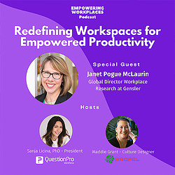 Empowering Workplaces podcast graphic