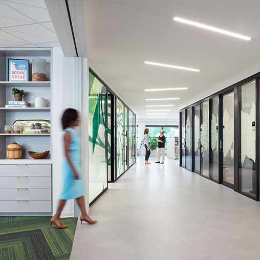 Armstrong World Industries hallway