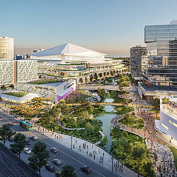 Rays ballpark stadium at Tropicana Field rendering
