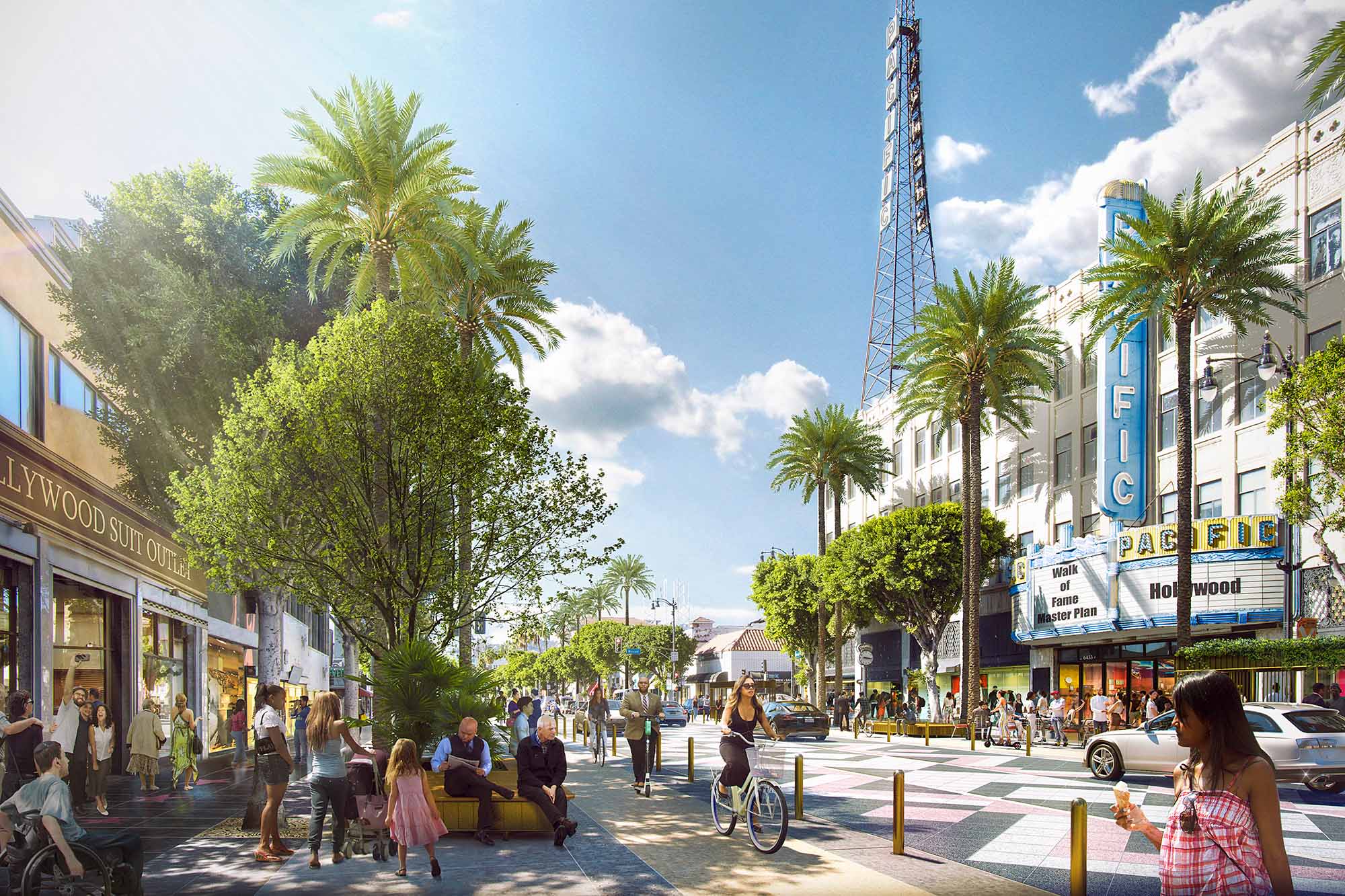 Hollywood Boulevard Walk of Fame Streetscape | Gensler