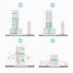 Singapore post-pandemic workplace illustration