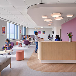 Community of Hope D.C. check-in and waiting area