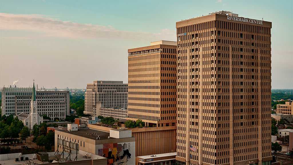 The Residences at Rivermark building exterior