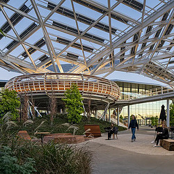 NVIDIA headquarters outdoor space