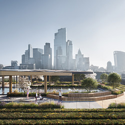 10 Gresham Street with cityscape