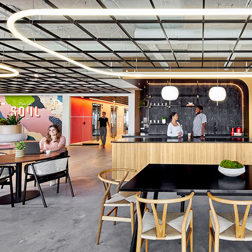 Gensler Atlanta office common space