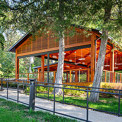 Wolf Trap tent structure