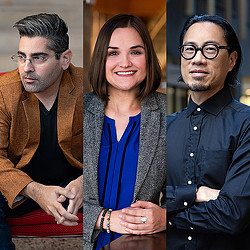 Collage of 2024 AIA College of Fellows: Anthony Brower, Abigail Brown, Hao Ko