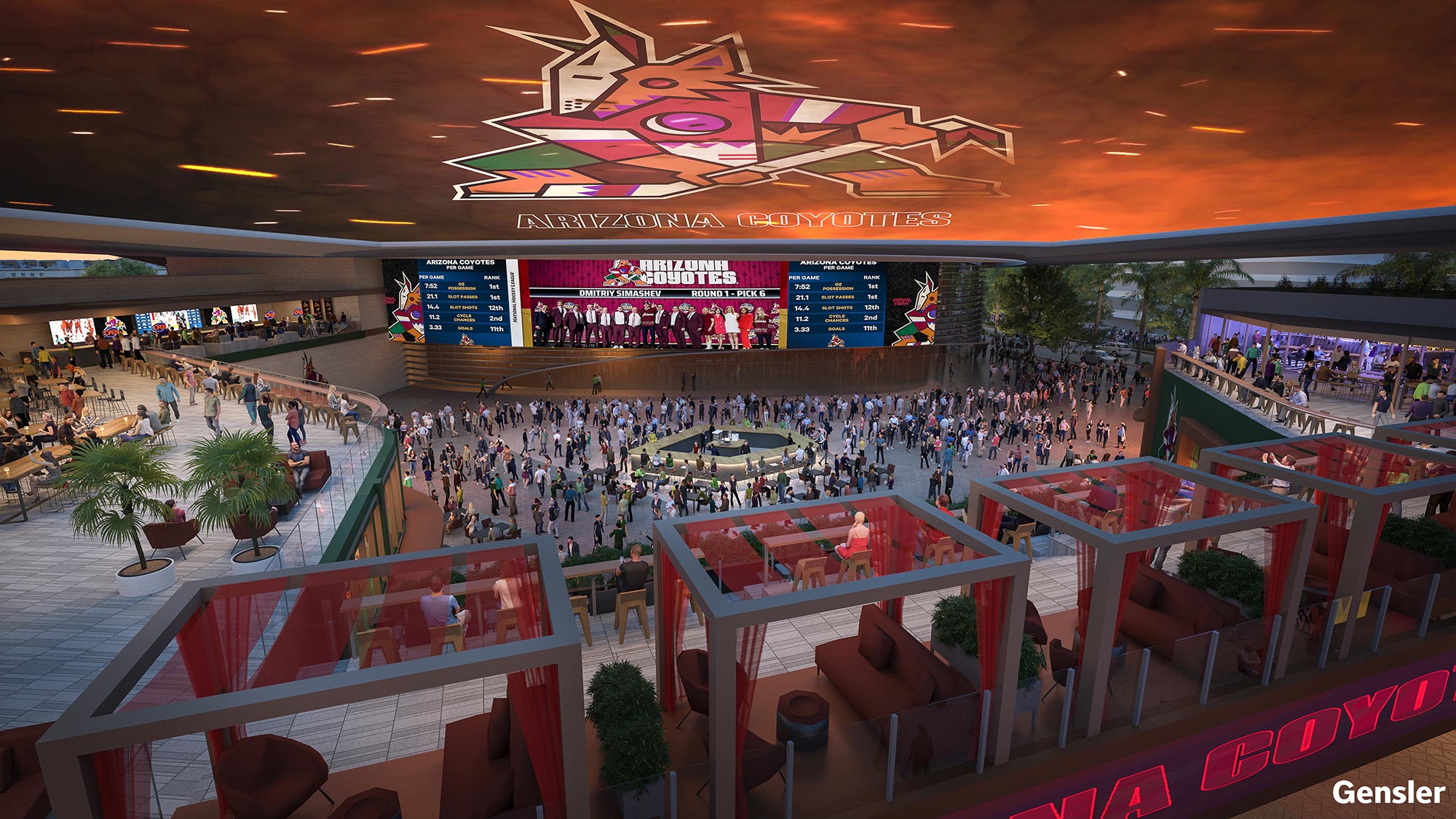 Arizona Coyotes Arena and Entertainment District | Gensler