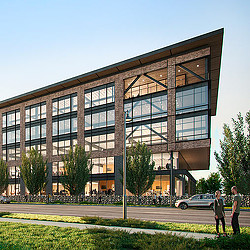 Cypress Waters office building exterior rendering