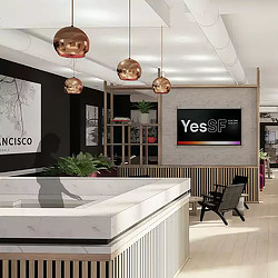 S.F. Chamber of Commerce Yes SF coffee shop and co-working space rendering