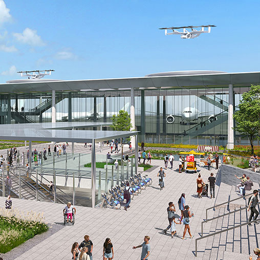 Urban Air Mobility Is Here. Here’s How Cities Can Adapt.