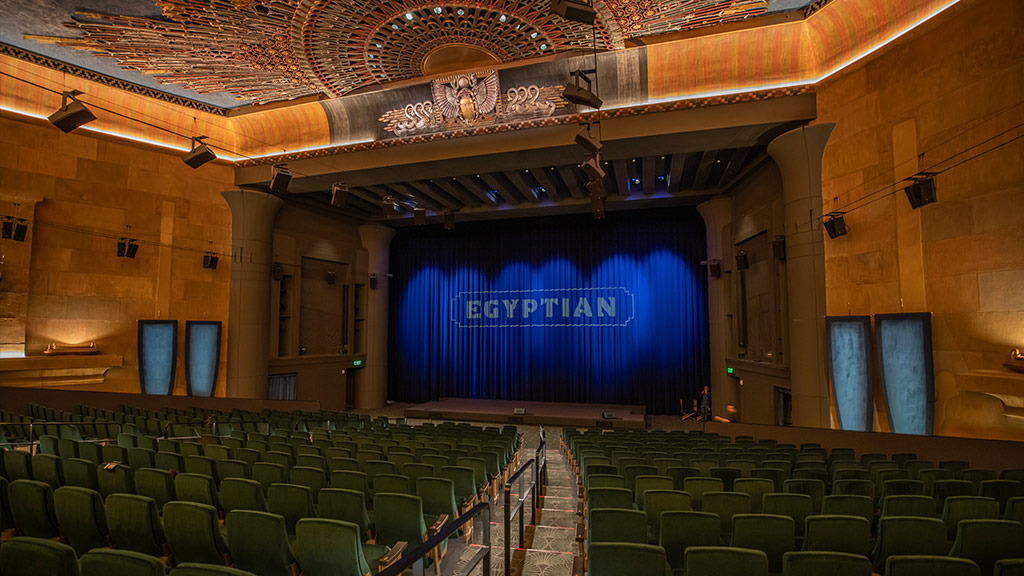 The Egyptian Theatre interior