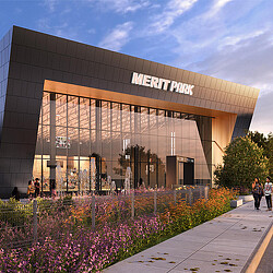 Merit Park building in Detroit.