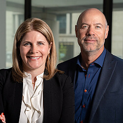 Gensler D.C. Managing Directors Kim Sullivan and Francisco Gonzalez