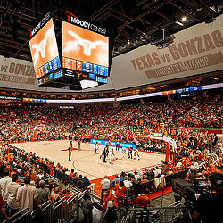 Moody Center basketball game