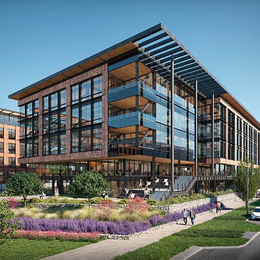 3450 Olympus Cypress Waters Office Building rendering