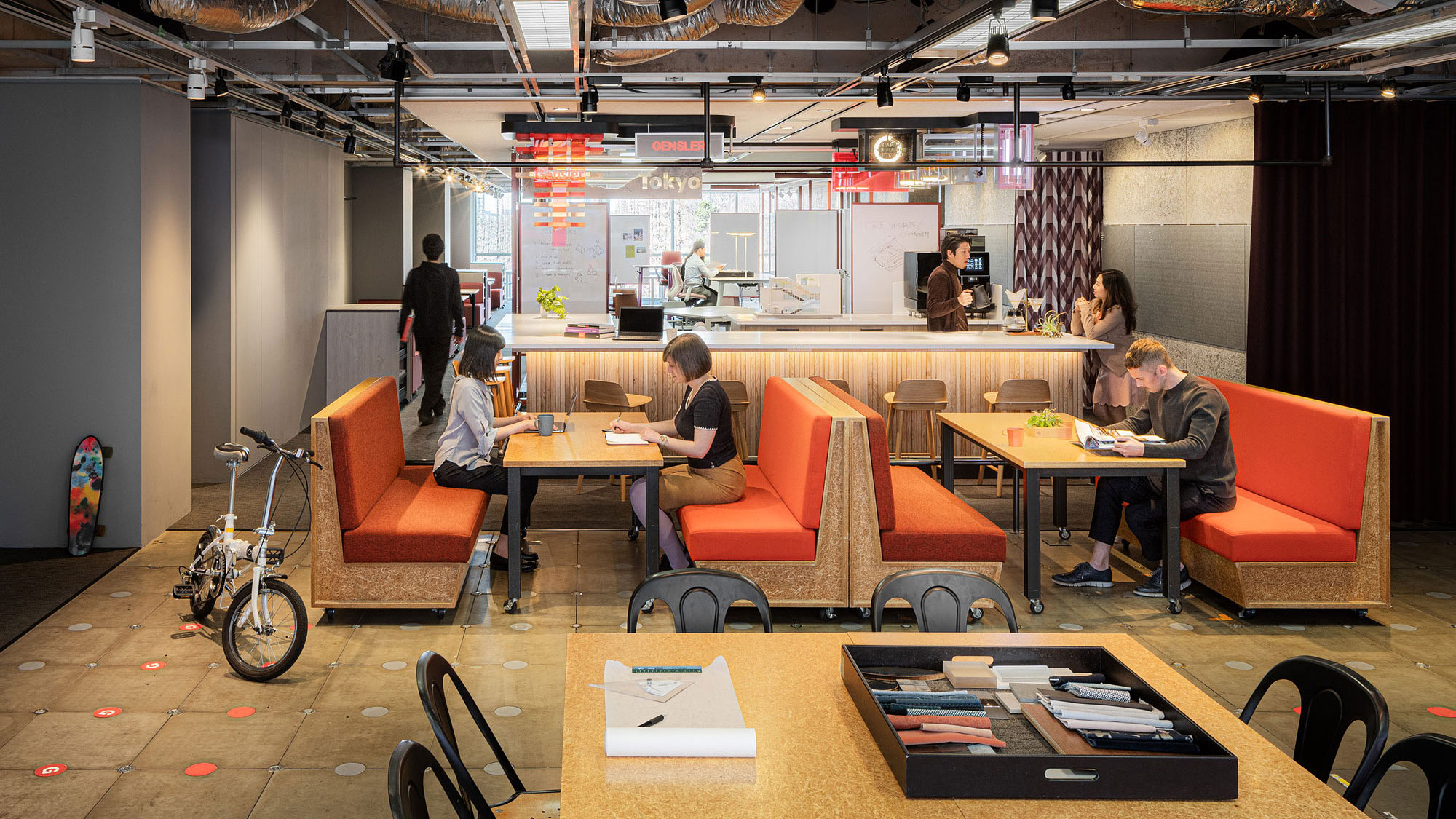 Gensler Tokyo office interior