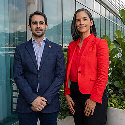 Gensler Dominican Republic Managing Directors Javier Perez and Lola Guevara