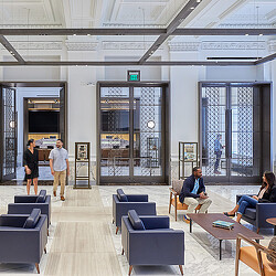 Dallas County Records Building waiting area