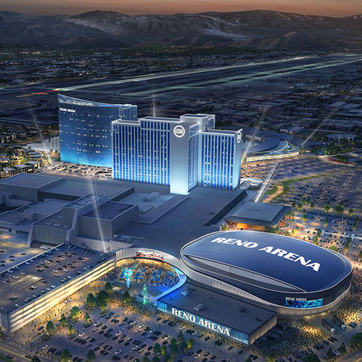 Grand Sierra Resort aerial rendering