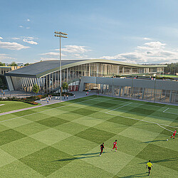 New York Red Bulls Training Complex soccer field rendering