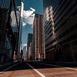 Denver city street. Photo by Colin Lloyd