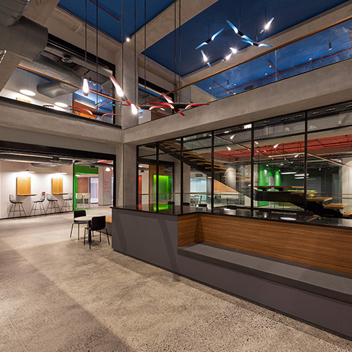 WiPro Pune workplace interior