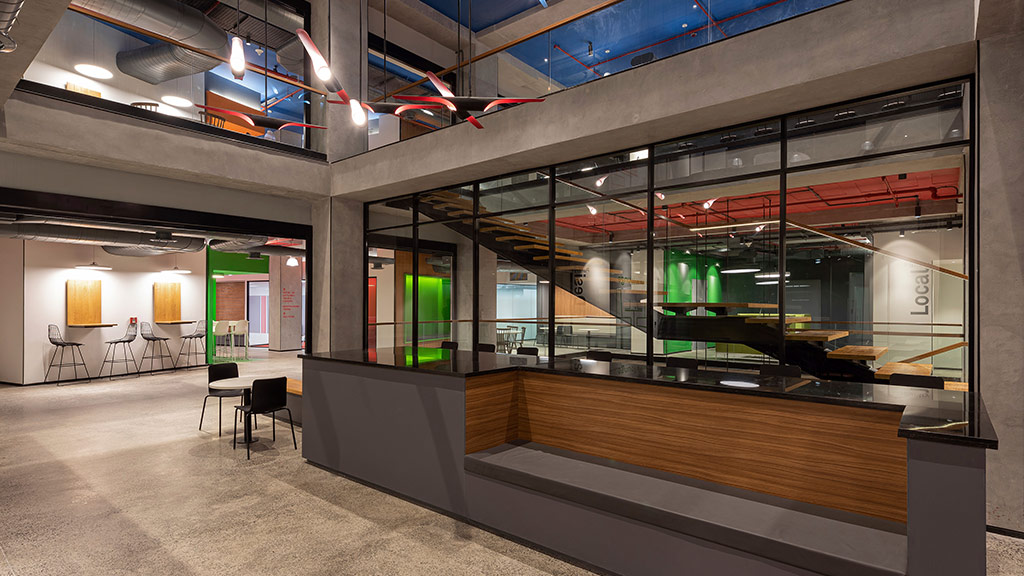 WiPro Pune workplace interior