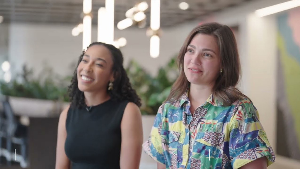 Gensler Atlanta’s Breezy Adiano and Mary Johnson