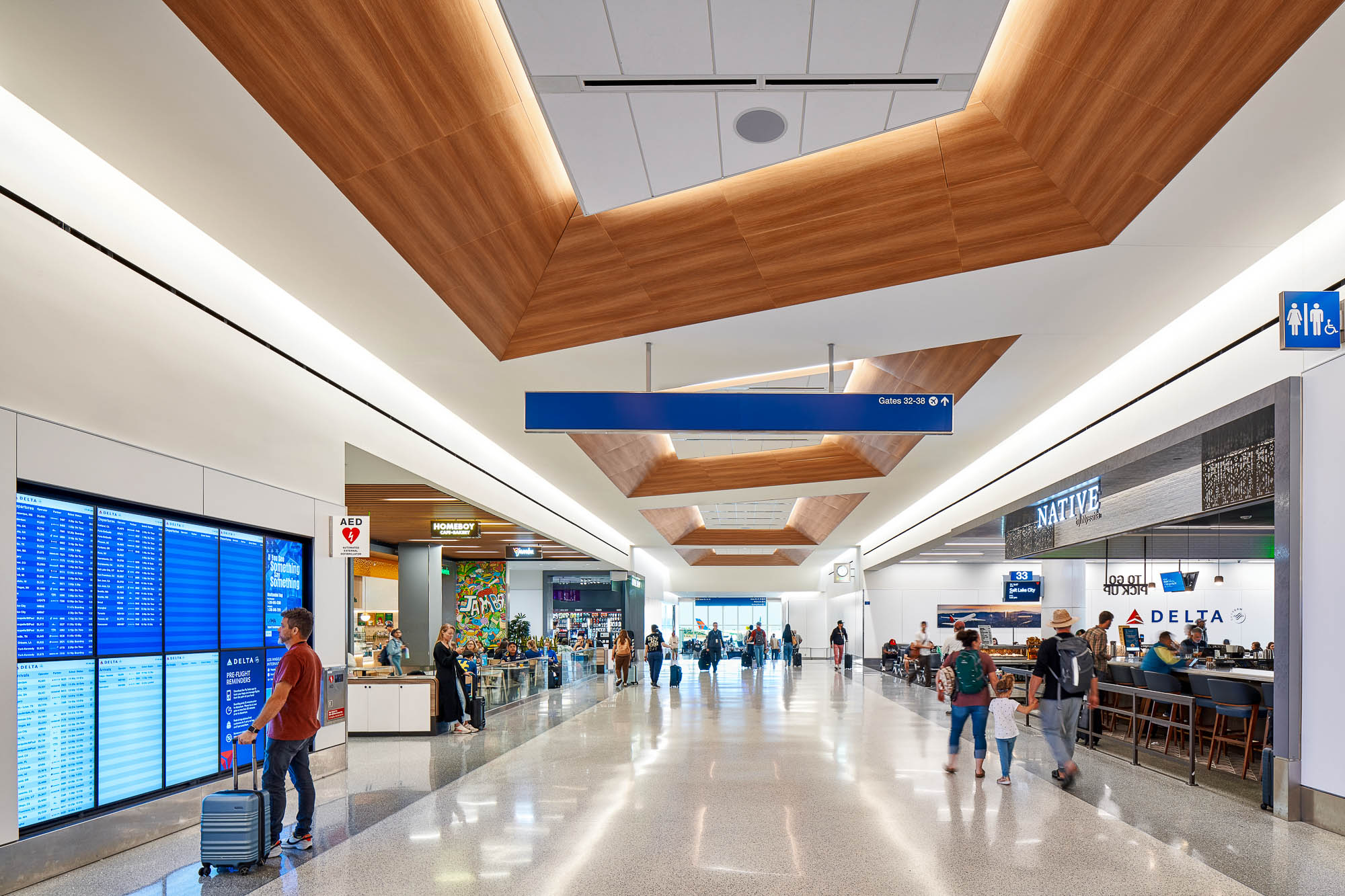 Delta Sky Way at LAX terminal