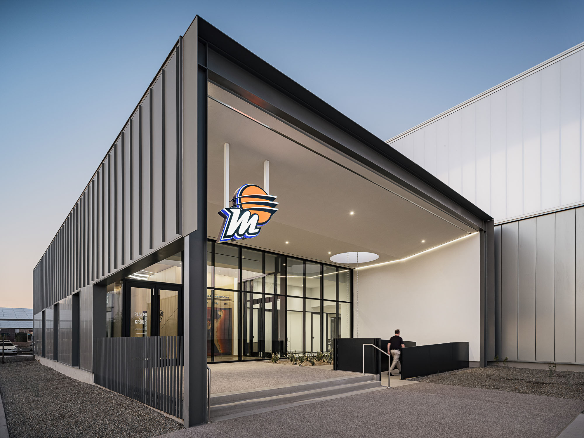 Phoenix Mercury training facility and headquarters exterior