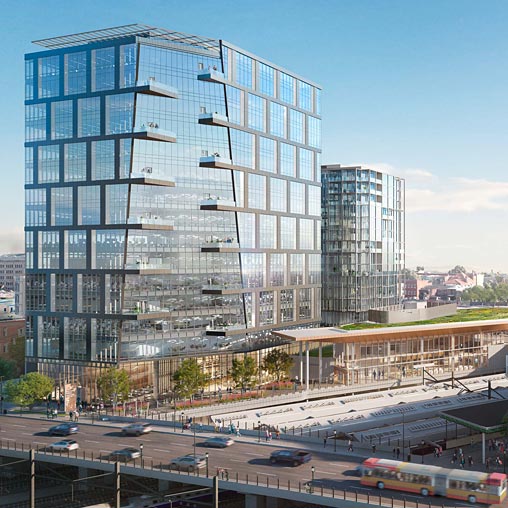 Amtrak – Baltimore Penn Station Lanvale Expansion rendering