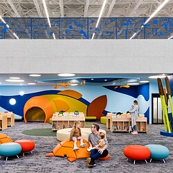 Frisco Public Library children's zone