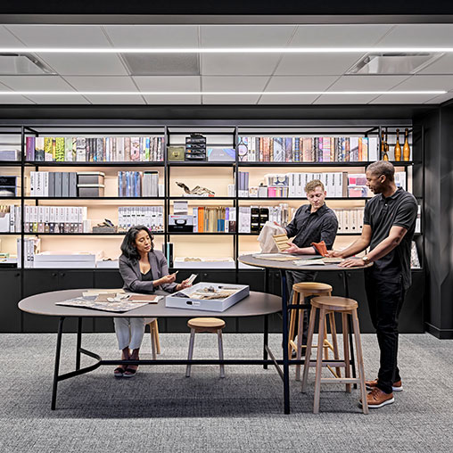 Gensler Detroit materials library
