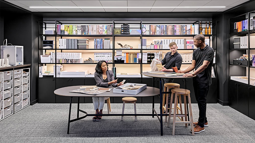 Gensler Detroit materials library