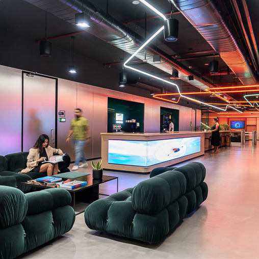 7-Eleven Global Solution Centre reception area