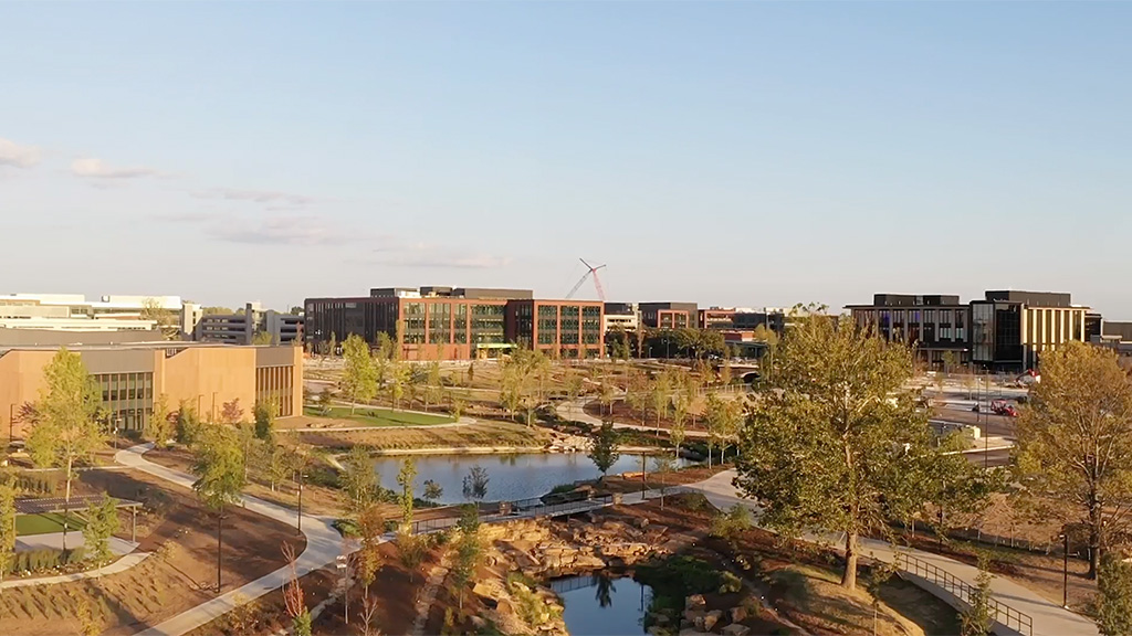 Walmart Home Office featuring mass timber construction