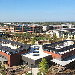 Walmart Home Office aerial shot