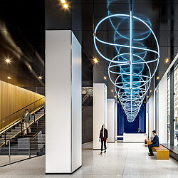 IBM Flagship Office at One Madison Avenue lobby