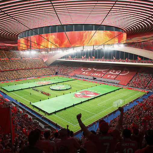 Al-Ahly Stadium rendering