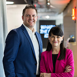 Gensler Atlanta Managing Directors Kevin Songer and Tory Winn