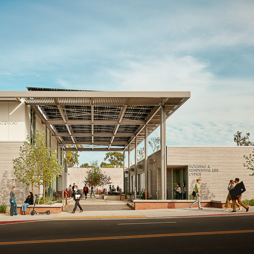 CSULB Hillside Gateway administration building exterior