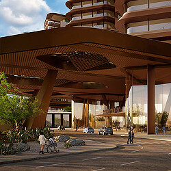 Mayo Clinic Phoenix campus exterior rendering. Credit: Mayo Clinic