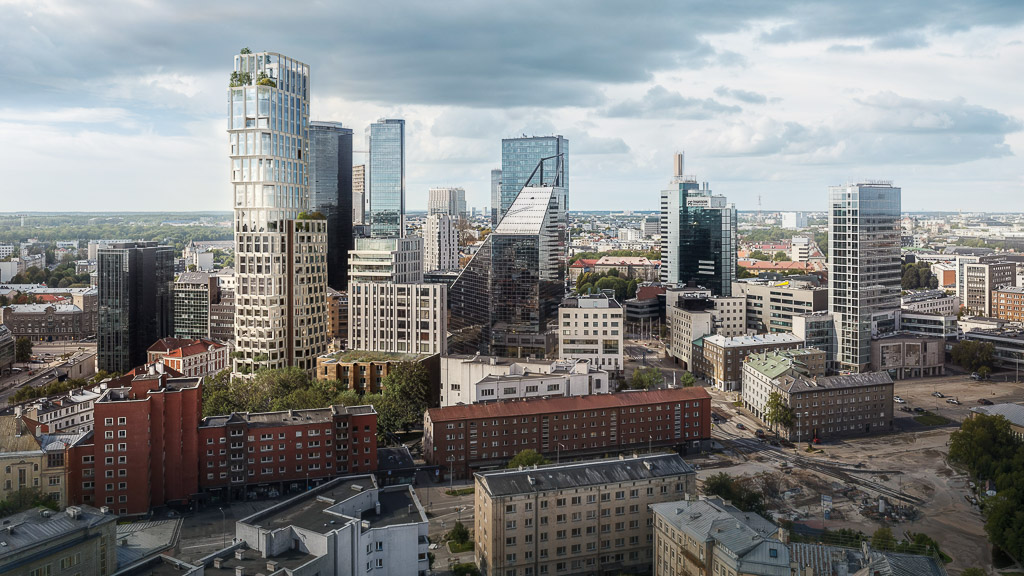 Tallin Tower aerial rendering
